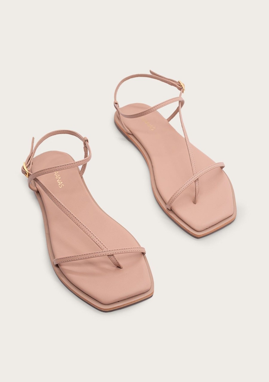 Women KAANAS Naked Sandals | Alayta Blush