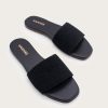 Women KAANAS Flats | Mallow Black