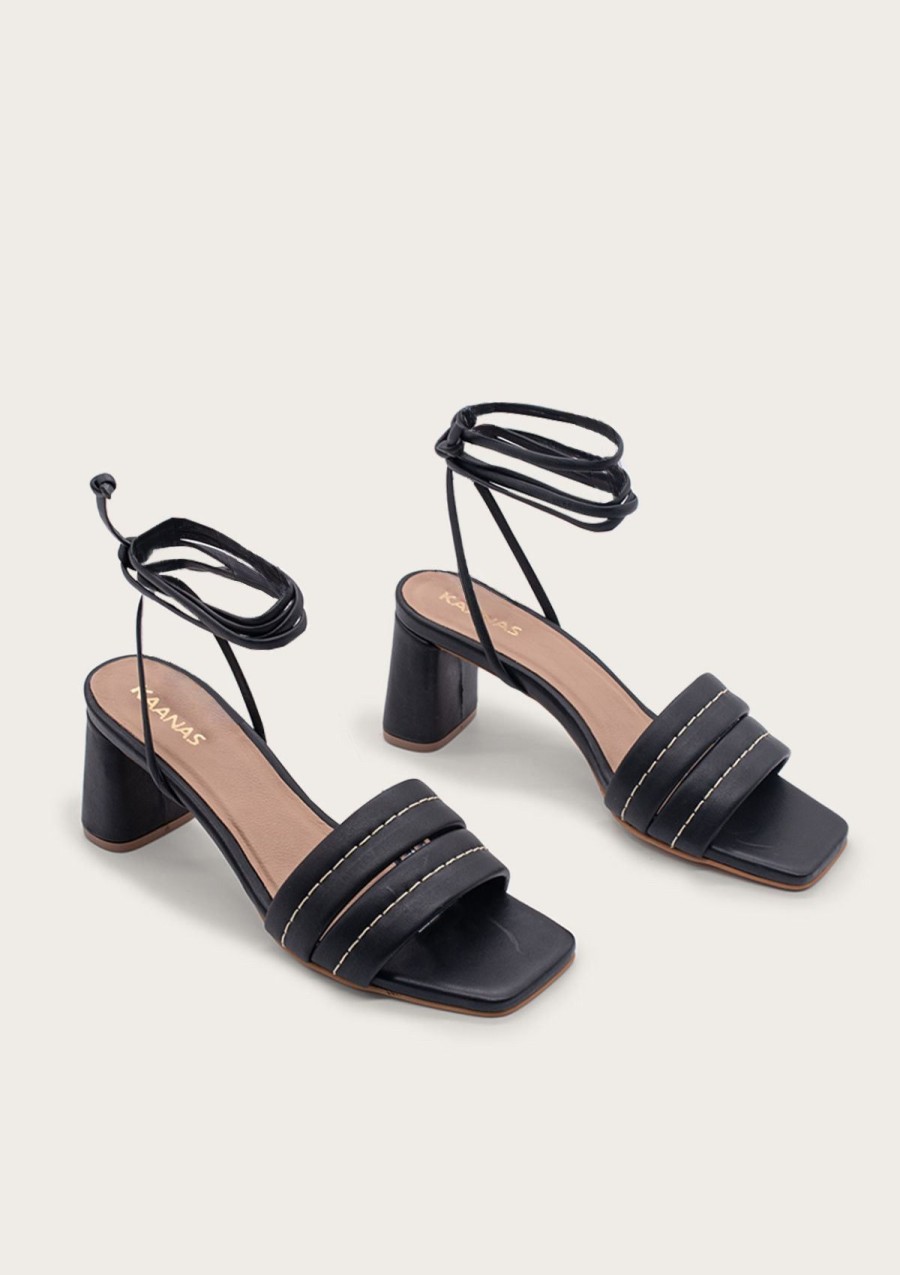 Women KAANAS Heels | Pandora Black