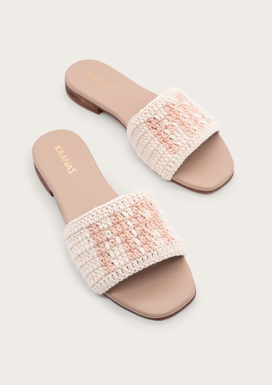 Women KAANAS Flats | Serin Almond