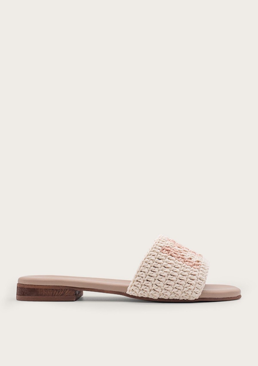 Women KAANAS Flats | Serin Almond