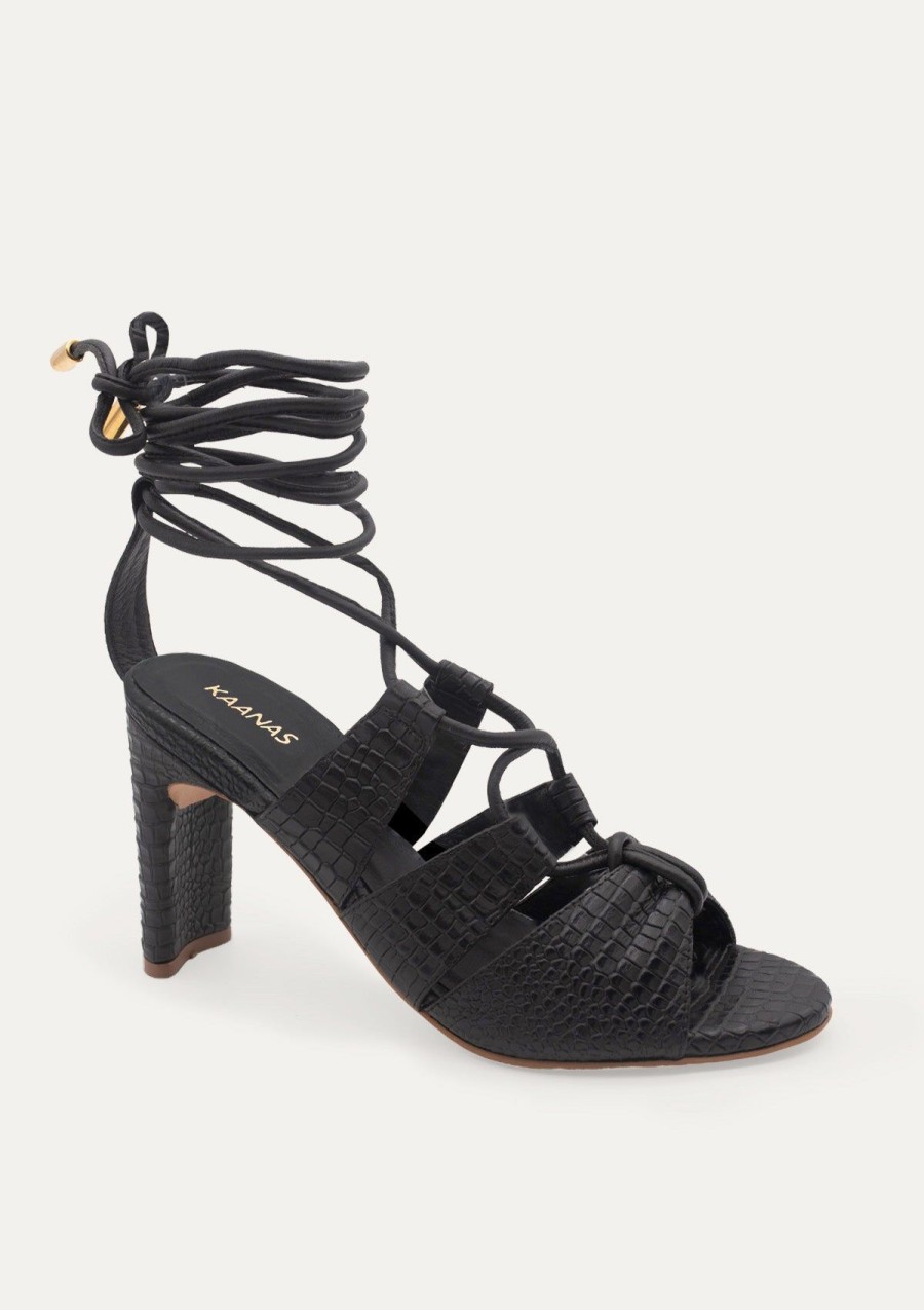 Women KAANAS Heels | Zaria Black