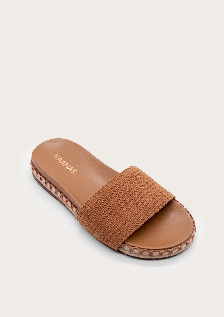 Women KAANAS Flats | Savaii Caramel