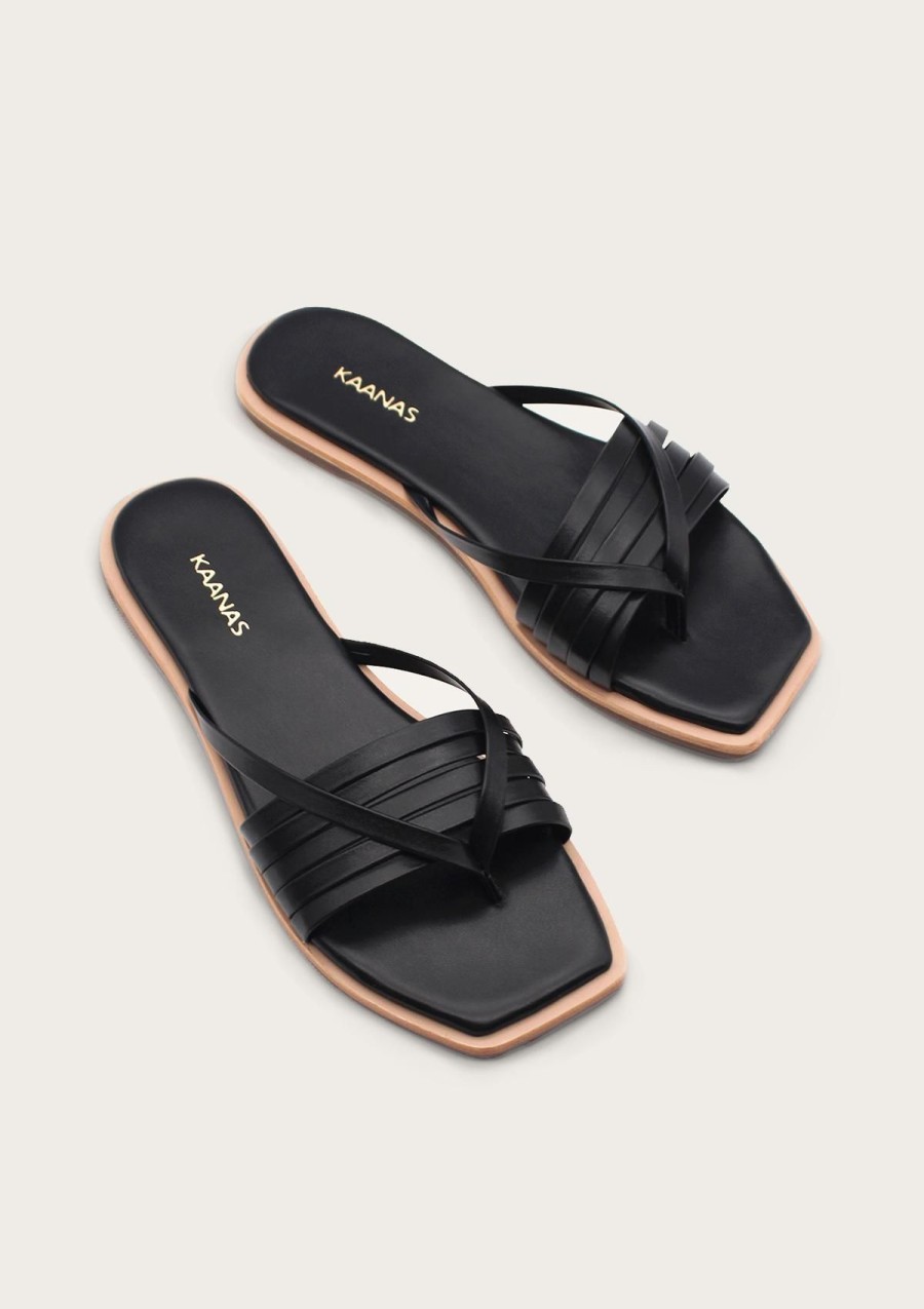 Women KAANAS Flats | Makian Black