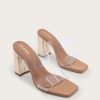 Women KAANAS Heels | Sancy Caramel