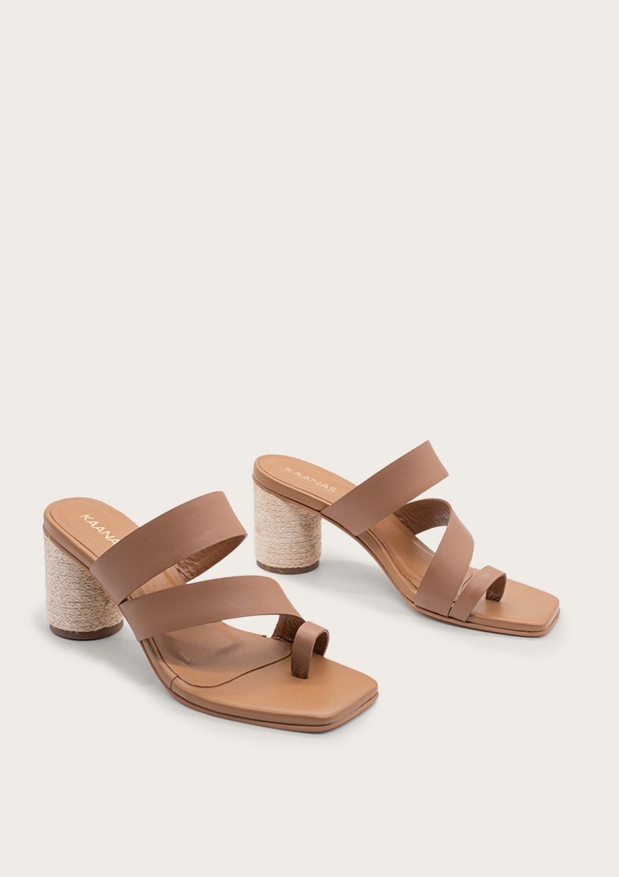 Women KAANAS Heels | Topaz Caramel