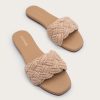 Women KAANAS Flats | Pansy Natural