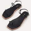 Women KAANAS Flats | Alayta Black