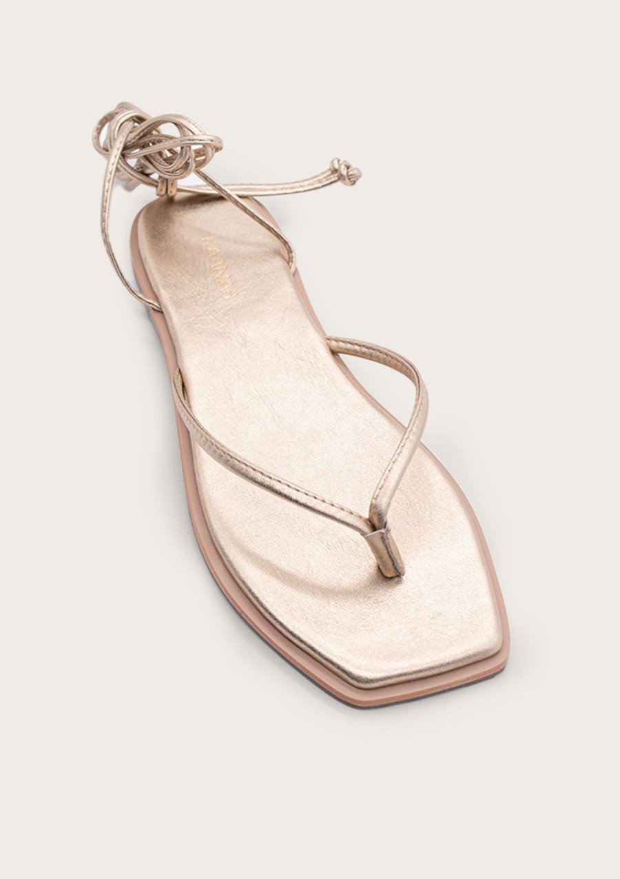 Women KAANAS Flats | Samoa Gold