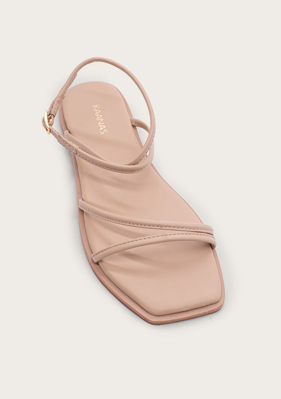 Women KAANAS Naked Sandals | Zola Beige