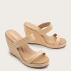 Women KAANAS Wedges | Carmer Natural