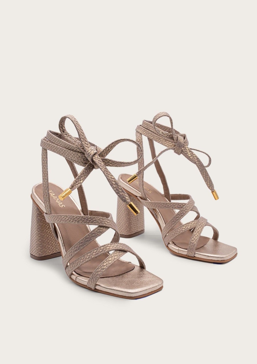 Women KAANAS Heels | Eagle Gold