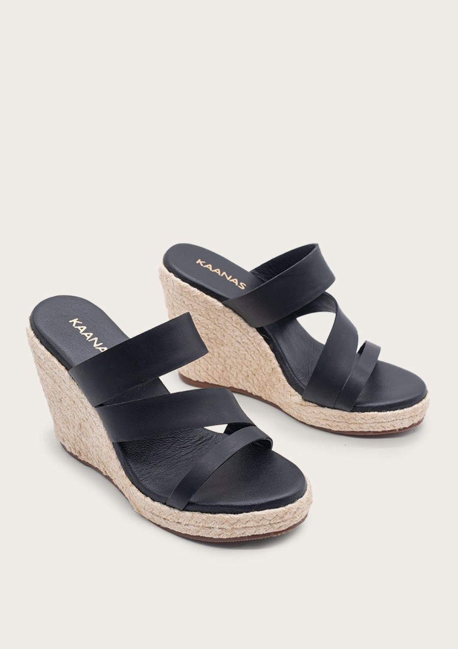 Women KAANAS Heels | Monarch Black