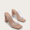 Women KAANAS Heels | Sancy Almond