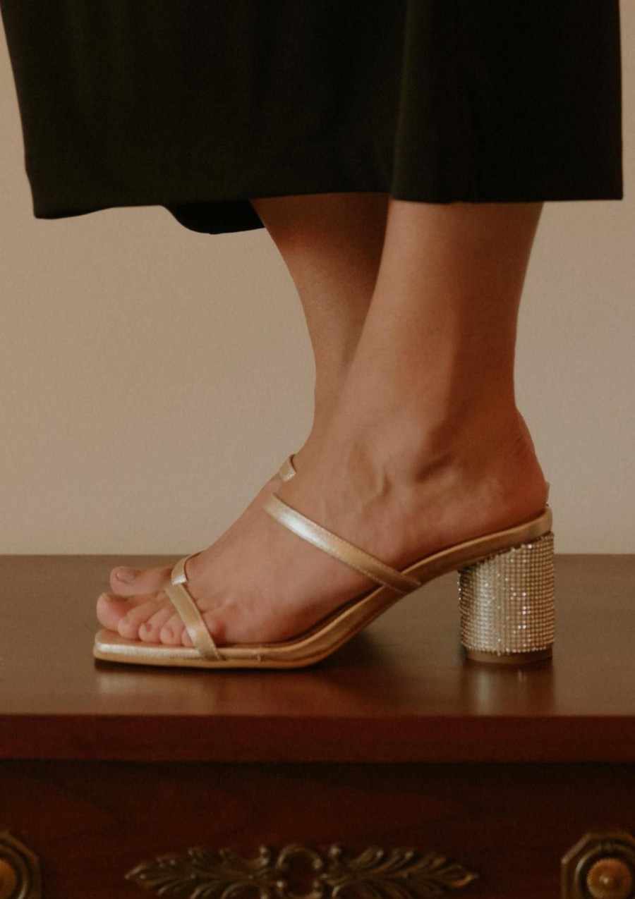 Women KAANAS Heels | Cullinan Gold