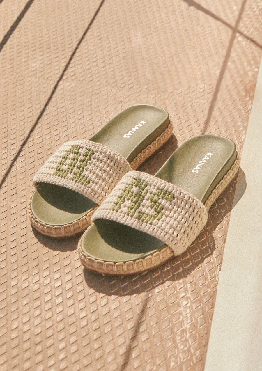 Women KAANAS Flats | Blaze Olive