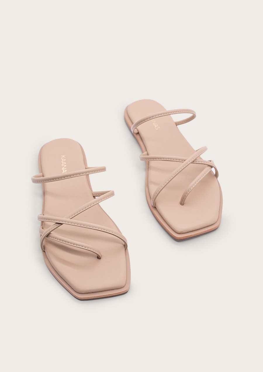 Women KAANAS Flats | Kapok Beige